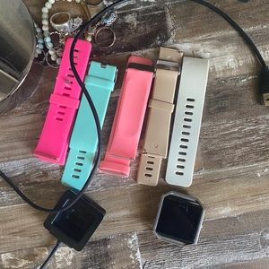 fitbit blaze with bands